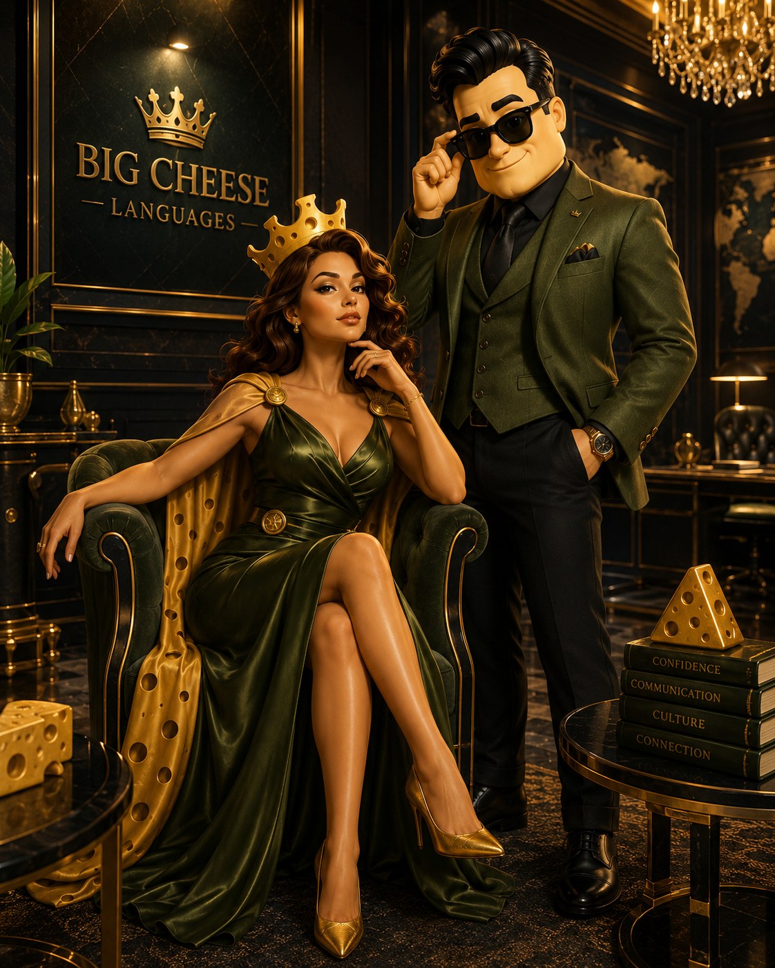 Big Cheese Languages premium visual